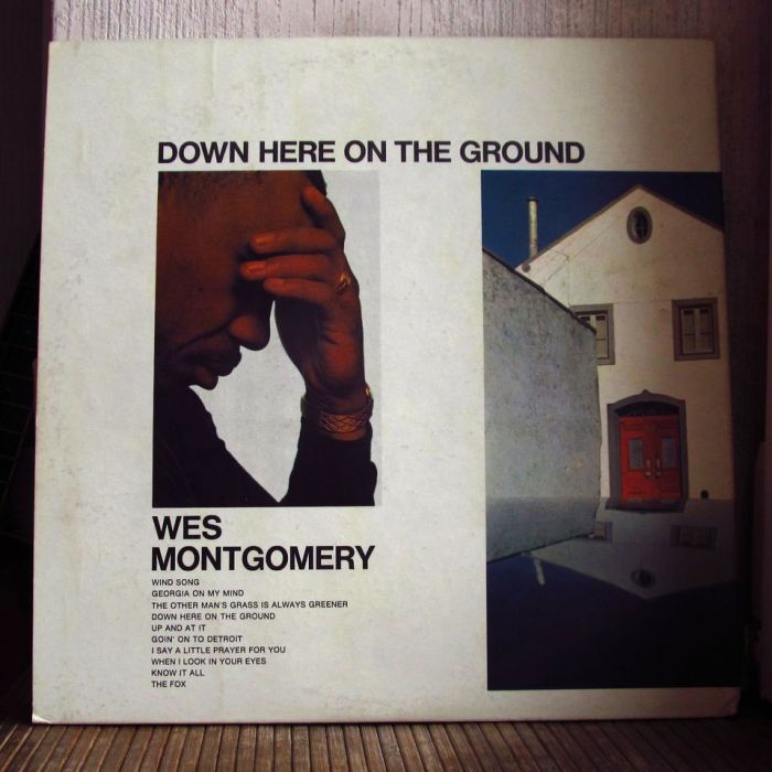 Платівка Вес Монтгомері | Wes Montgomery – Down Here On The Ground