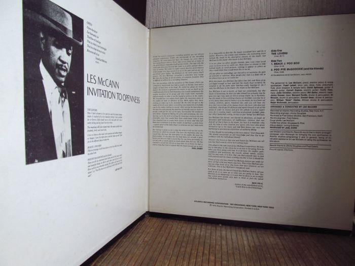 Платівка Лес МакКанн | Les McCann – Invitation To Openness