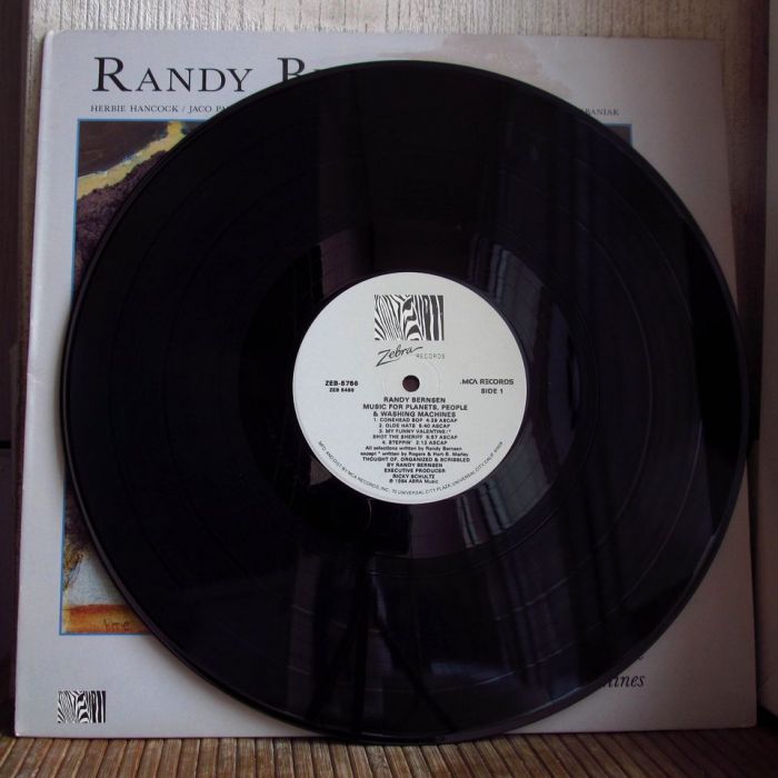Платівка Ренді Бернсен | Randy Bernsen - Music For Planets, People & Washing Machines