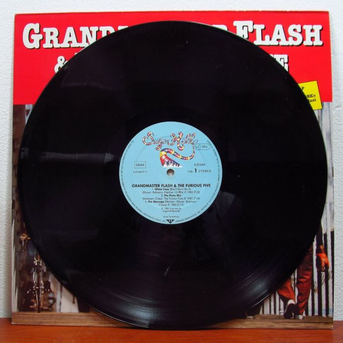 Платівка Грандмастер Флеш | Grandmaster Flash & The Furious Five – Grandmaster Flash & The Furious Five