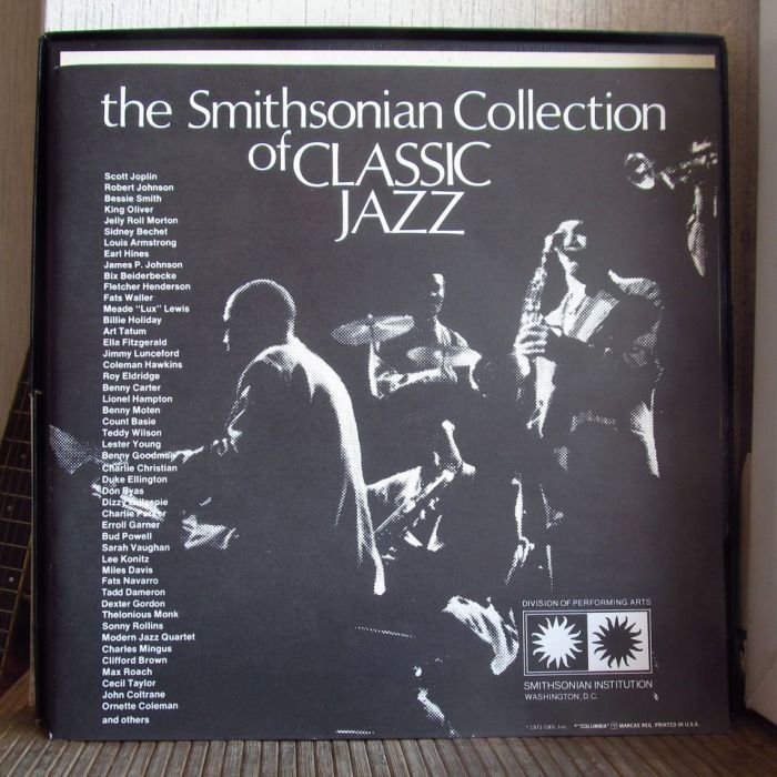 Платівка Смітсонівська колекція класичного джазу | The Smithsonian Collection Of Classic Jazz (box set)