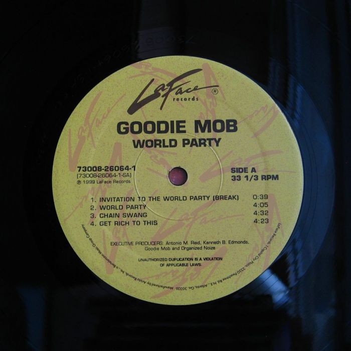 Платівка Гуді Моб | Goodie Mob - World Party