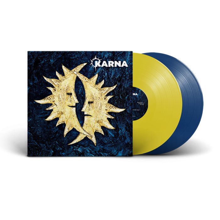 Платівка Карна – Karna (2LP, Album, Limited Edition, Numbered, Stereo, 180g ,Yellow & Blue Vinyl) | Карна – Карна (Подвійний, Лімітований, Нумерований, 180 гр, Жовто-Блакитний Вініл)