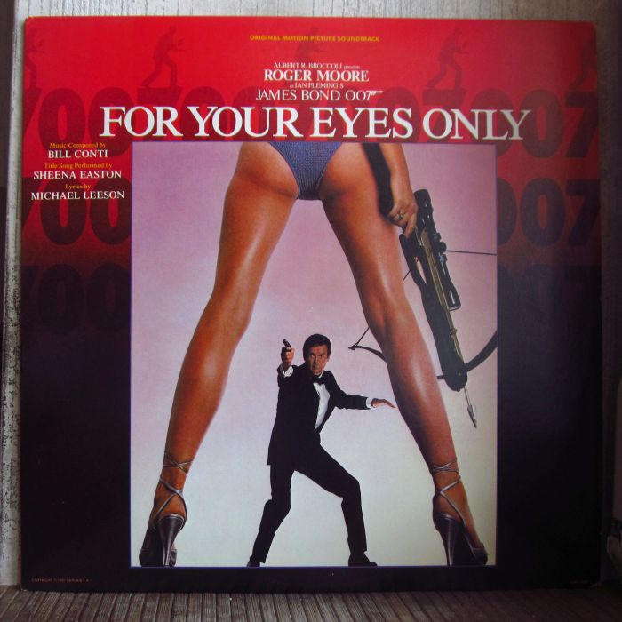 Платівка Біл Конті - Тільки Для Твоїх Очей|Bill Conti – For Your Eyes Only
