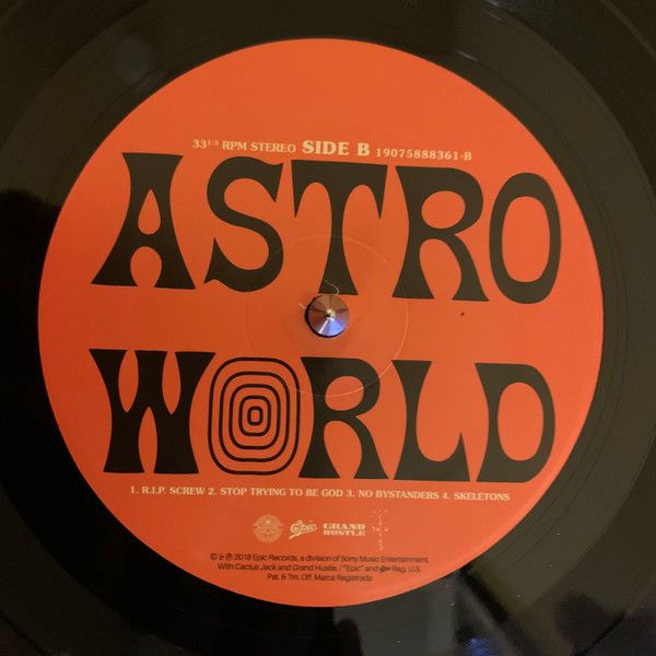 Платівка Travis Scott – Astroworld|Тревіс Скотт-Астросвіт(2xLP)