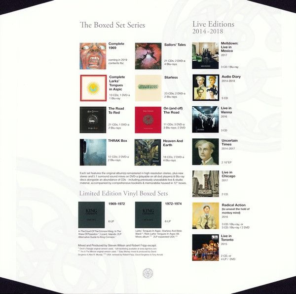 Платівка King Crimson – In The Court Of The Crimson King (An Observation By King Crimson|Король Багряний(2xLP)