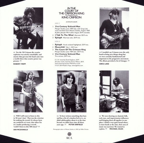 Платівка King Crimson – In The Court Of The Crimson King (An Observation By King Crimson|Король Багряний(2xLP)