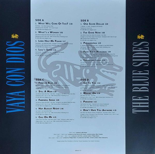 Платівка Vaya Con Dios – What's A Woman - The Blue Sides Of Vaya Con Dios|Вая Кон Діос-Що таке жінка-Сині сторони Vaya Con Dios(2xLP)