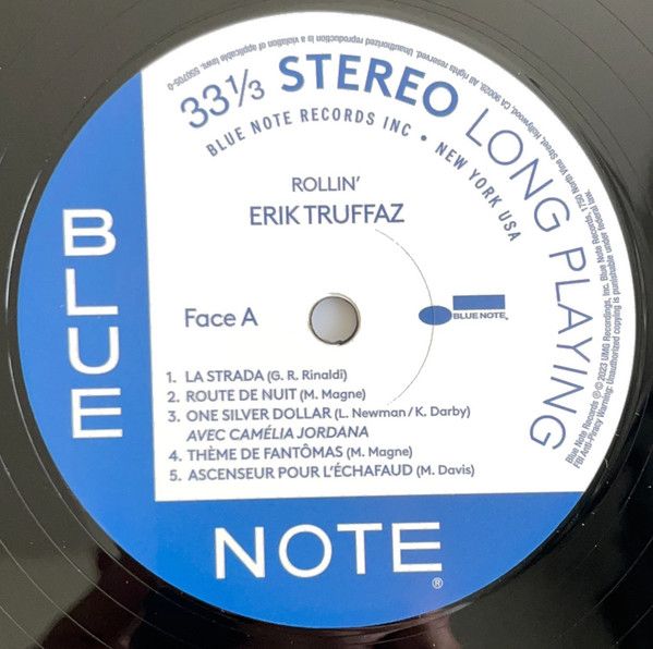 Платівка Erik Truffaz – Rollin|Ерік Труффаз-Роллін