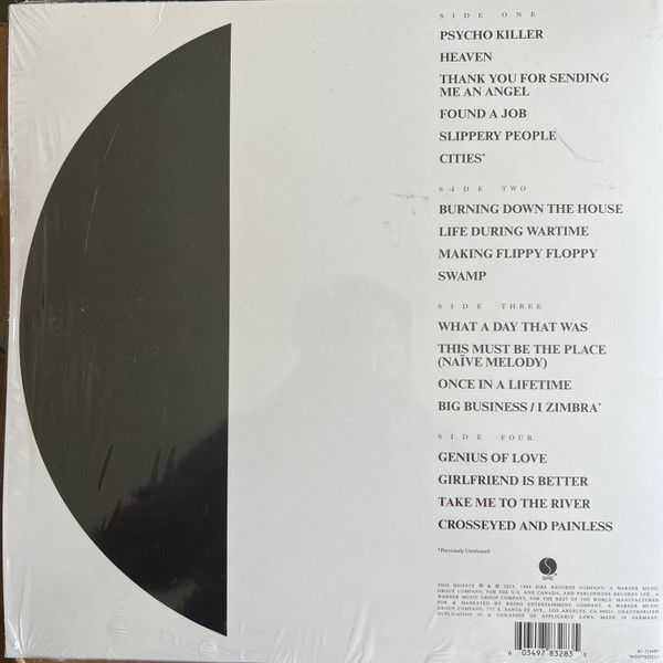 Платівка Talking Heads – Stop Making Sense (Music From A Film By Jonathan Demme And Talking Heads)|Talking Heads-Перестаньте мати сенс(2xLP)
