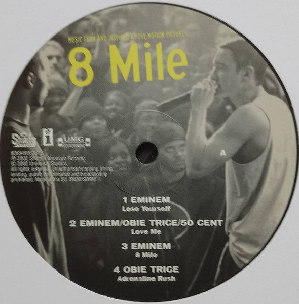 Платівка Various – Music From And Inspired By The Motion Picture 8 Mile|8 миля: музика з фільму та натхненний ним(2xLP)