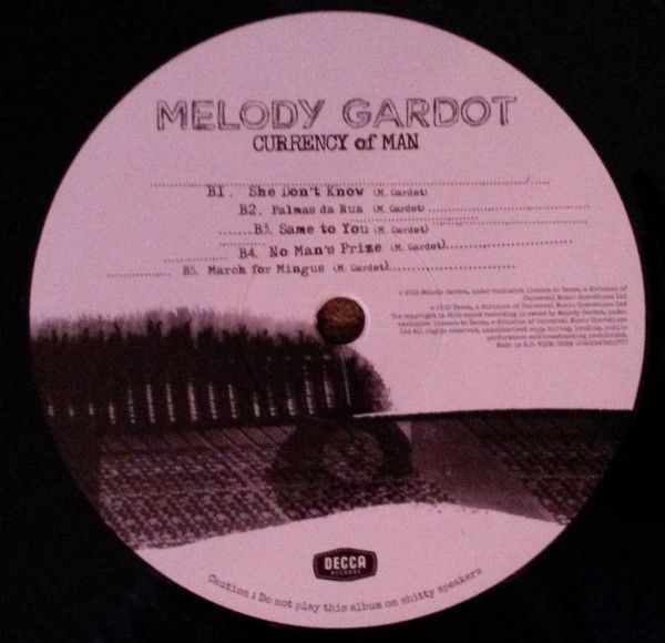 Платівка Melody Gardot – Currency Of Man|Мелодія Гардо-Валюта людини(2xLP)