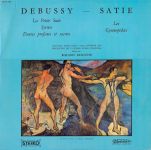 Платівка Debussy / Satie - Marie-Claire Jamet, Anton Zuppiger, Orchestre De La Radio Suisse Italienne, Roland Douatte – La Petite Suite - Syrinx - Danses Profanes Et Sacrees / Les Gymnopedies