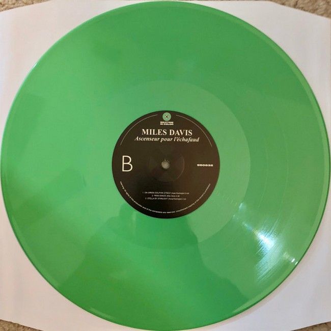 Miles Davis - Ascenseur Pour Lechafaud (180 G, Green Vinyl)