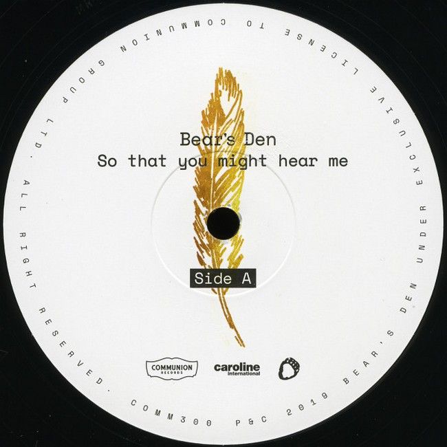 Bear's Den – So That You Might Hear Me (Vinyl)