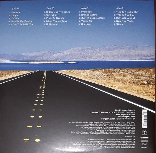 Платівка The Cranberries – Stars: The Best Of 1992-2002|Журавлина-Зірки: Найкраще за 1992–2002(2xLP)