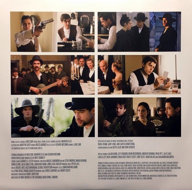Nick Cave And Warren Ellis – The Assassination Of Jesse James By The Coward Robert Ford (Music From The Motion Picture) (LP, Limited Edition, Remastered, Brown Translucent) (Vinyl)