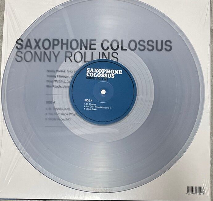 Sonny Rollins – Saxophone Colossus (Limited Edition, 180 Gram, Clear) (Vinyl)