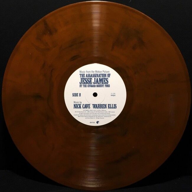 Nick Cave And Warren Ellis – The Assassination Of Jesse James By The Coward Robert Ford (Music From The Motion Picture) (LP, Limited Edition, Remastered, Brown Translucent) (Vinyl)