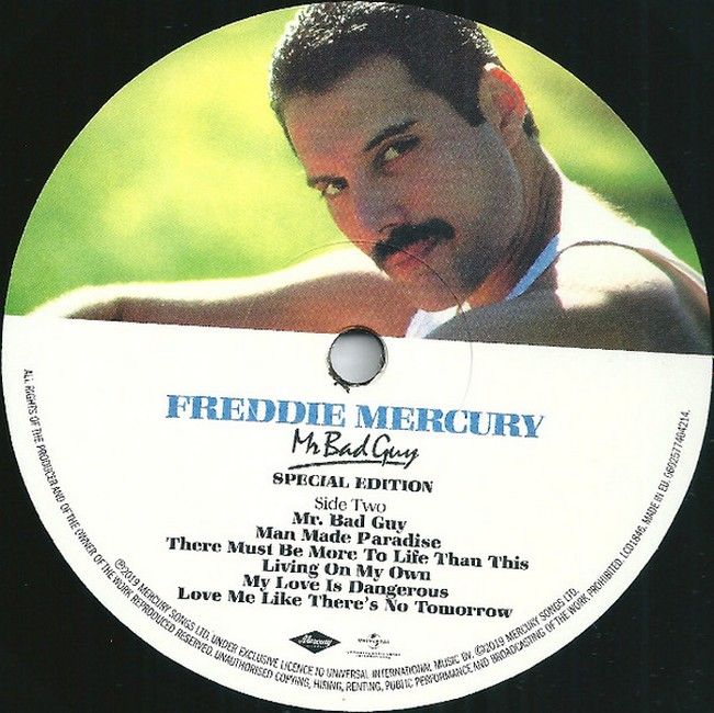 Freddie Mercury - Mr. Bad Guy (LP, Album, Reissue, Vinyl)