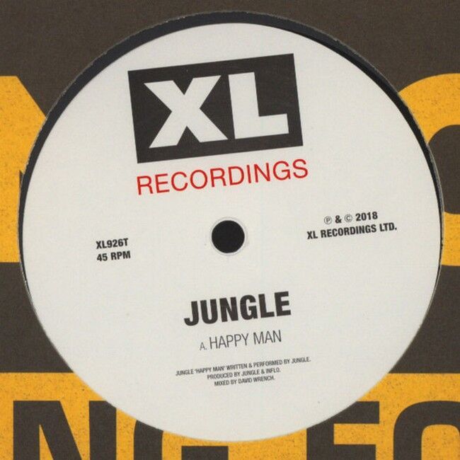 Jungle – Happy Man / House In LA (180g, Black) (Vinyl)