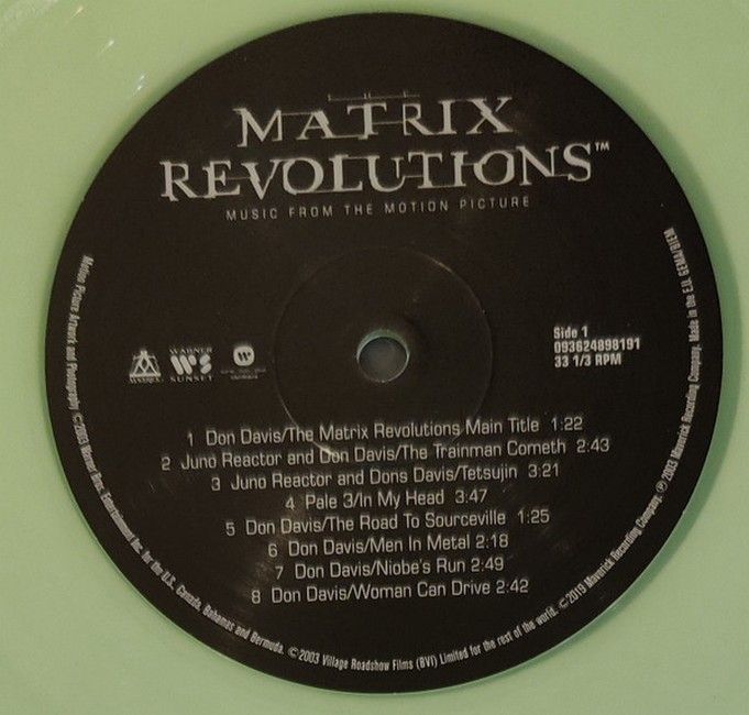 Платівка The Matrix Revolutions|Матричні революції(2xLP)