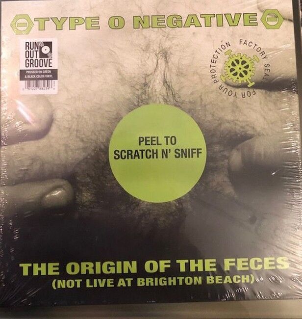 Платівка Type O Negative – The Origin Of The Feces (Not Live At Brighton Beach)|Тип O Негативний-Походження калу(Не живу в Брайтон-Біч)(2xLP)