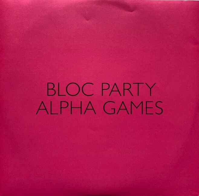 Платівка Bloc Party – Alpha Games|Партія блоку-Ігри Альфа