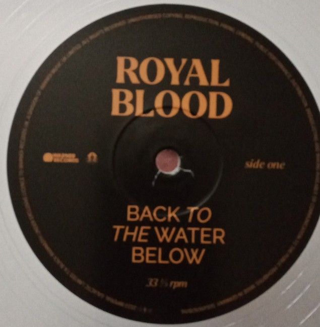Платівка Royal Blood – Back To The Water Below|Королівська кров-Назад до води внизу