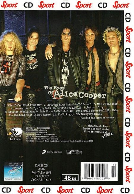 Музичний CD диск Alice Cooper –The Eyes Of Alice Cooper|Еліс Купер
