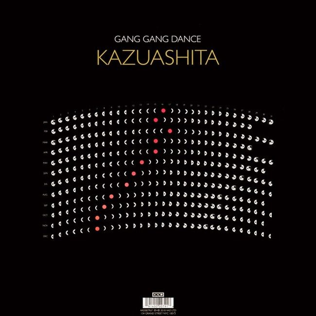 Gang Gang Dance – Kazuashita (LP, Album, Limited Edition, Red Vinyl)