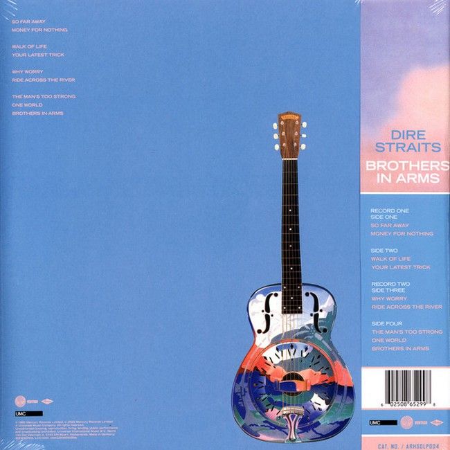 Dire Straits – Brothers In Arms (2LP, 33 RPM, Album, Reissue, Remastered, 180g, Vinyl)