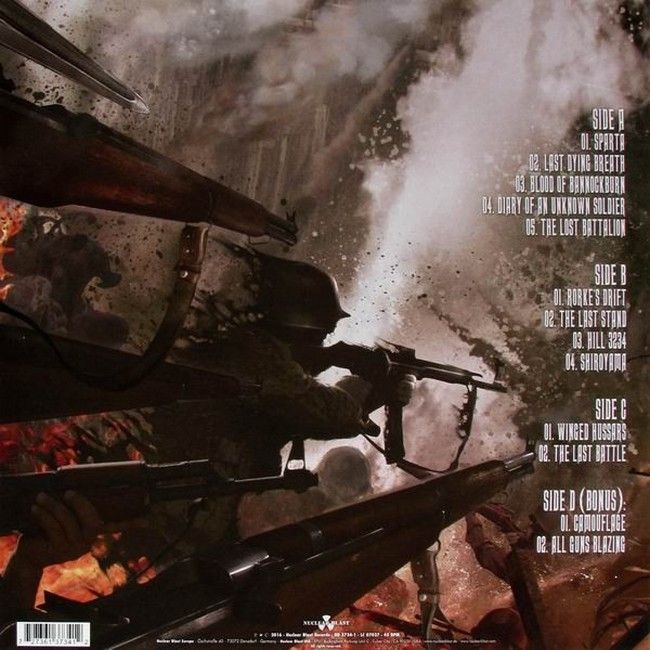Sabaton – The Last Stand (2LP, 45 RPM, Album, Vinyl)