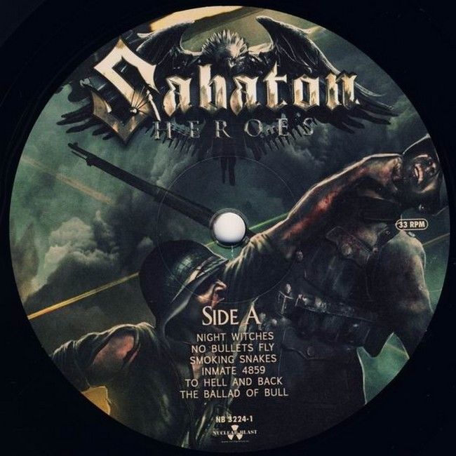 Sabaton – Heroes (LP, Album, Vinyl)