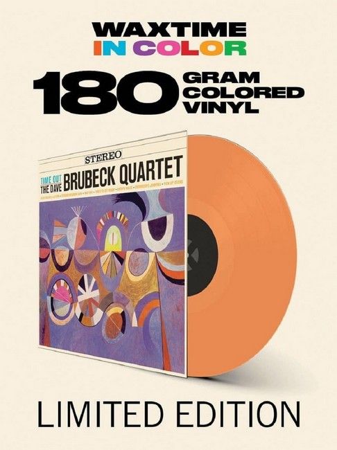 The Dave Brubeck Quartet – Time Out (LP, Album, Limited Edition, Orange Vinyl)