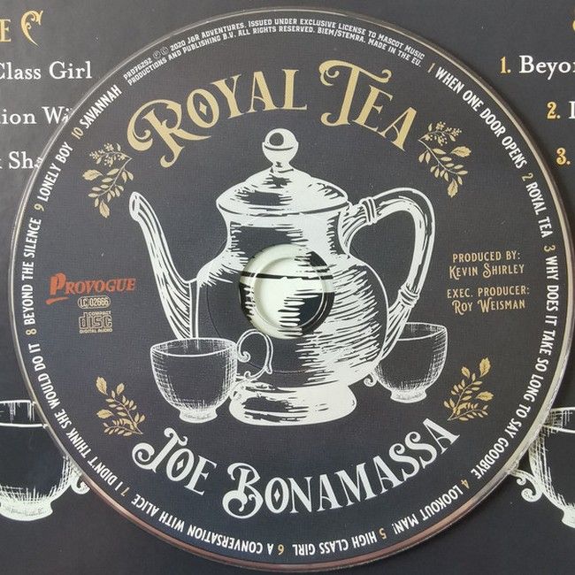 Joe Bonamassa – Royal Tea (Box-Set, 2LP, CD, Limited Edition, Earbook,Gold Vinyl)