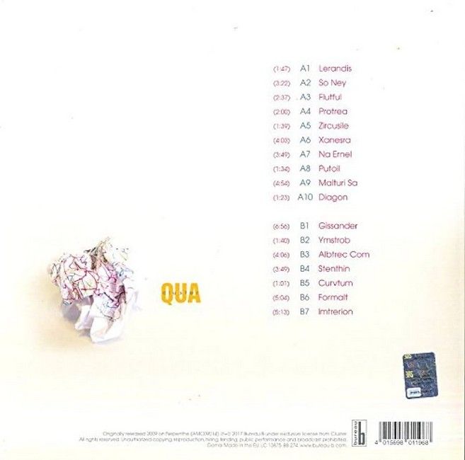 Cluster – Qua (LP, Album, Reissue, Vinyl)
