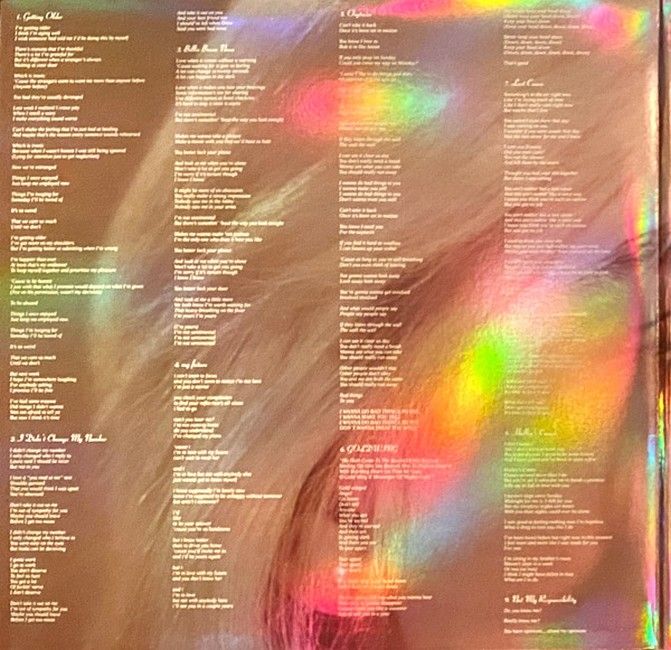 Billie Eilish - Happier Than Ever (2LP, Recycled Vinyl, Rainbow Foil Jacket, Album, Record Store Day, Limited Edition, Stereo)