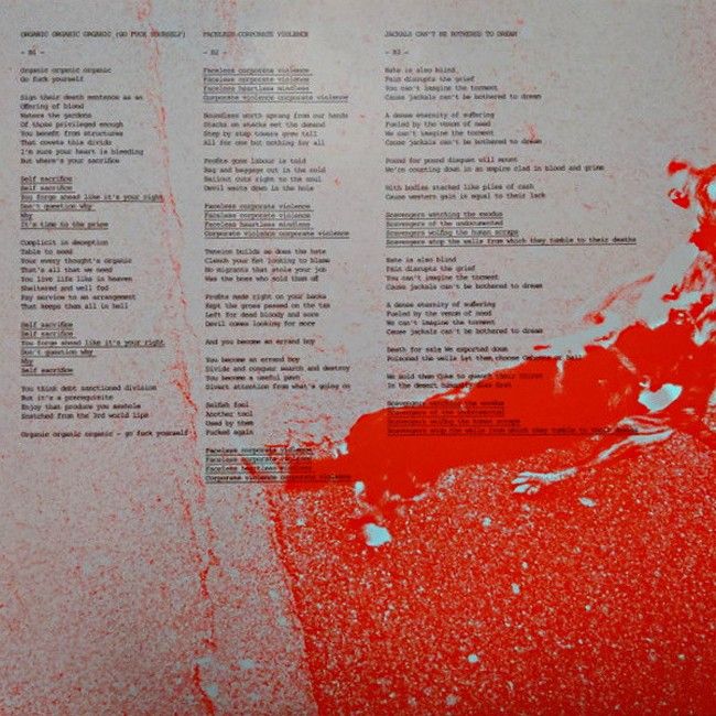 Refused - Malignant Fire (EP, 12", 45 RPM, Vinyl)