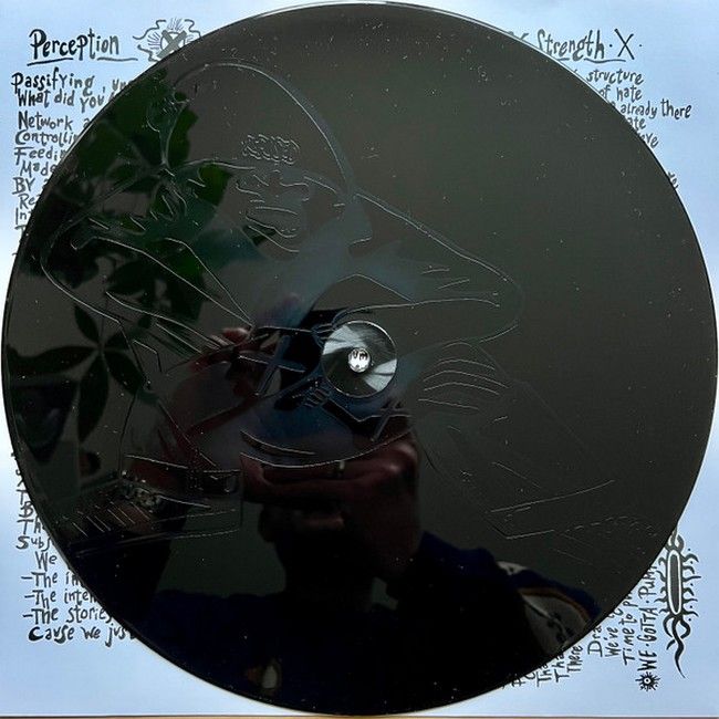 Refused - Pump The Brakes (EP, 12", 33 1/3 RPM, Single Sided, Etched, Limited Edition, Vinyl)