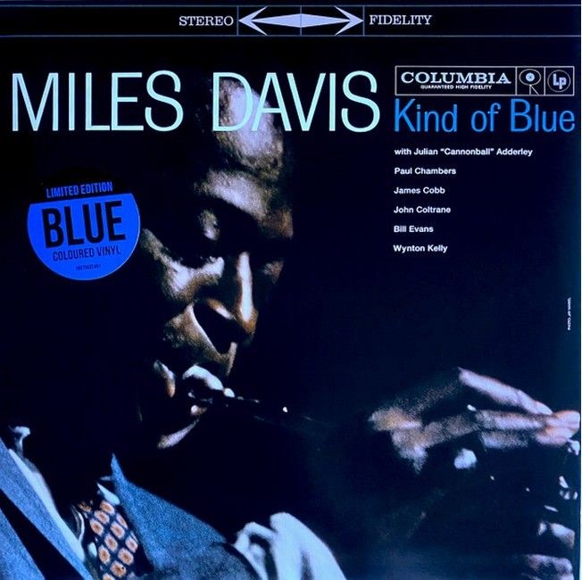 Miles Davis – Kind Of Blue (Limited Edition, Reissue, Stereo, Blue Marbled)