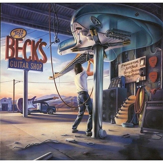Платівка Jeff Beck With Terry Bozzio And Tony Hymas – Jeff Beck's Guitar Shop|Джефф Бек-Магазин гітар Джеффа Бека