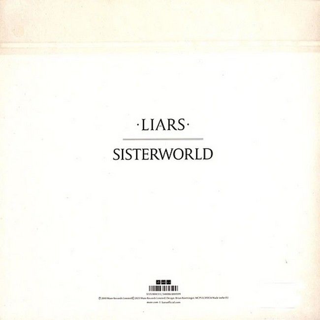 Платівка Liars – Sisterworld| Брехуни - Сестринський світ