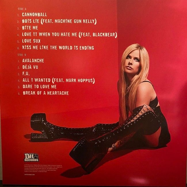 Платівка Avril Lavigne – Love Sux|Авріл Лавінь-Любов Сукс