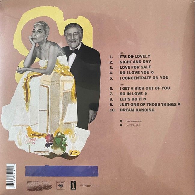 Платівка Tony Bennett & Lady Gaga – Love For Sale|Тоні Беннет і Леді Гага-Любов на продаж(Yellow Vinyl)