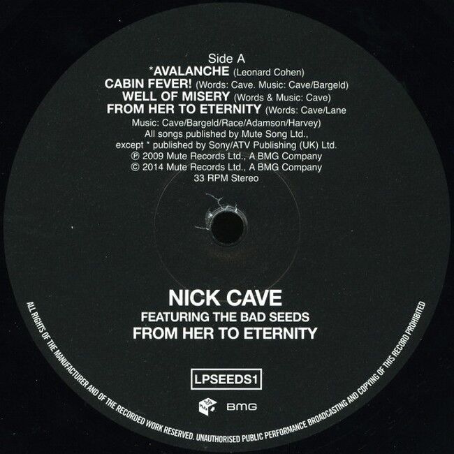 Nick Cave Featuring The Bad Seeds – From Her To Eternity (Vinyl)