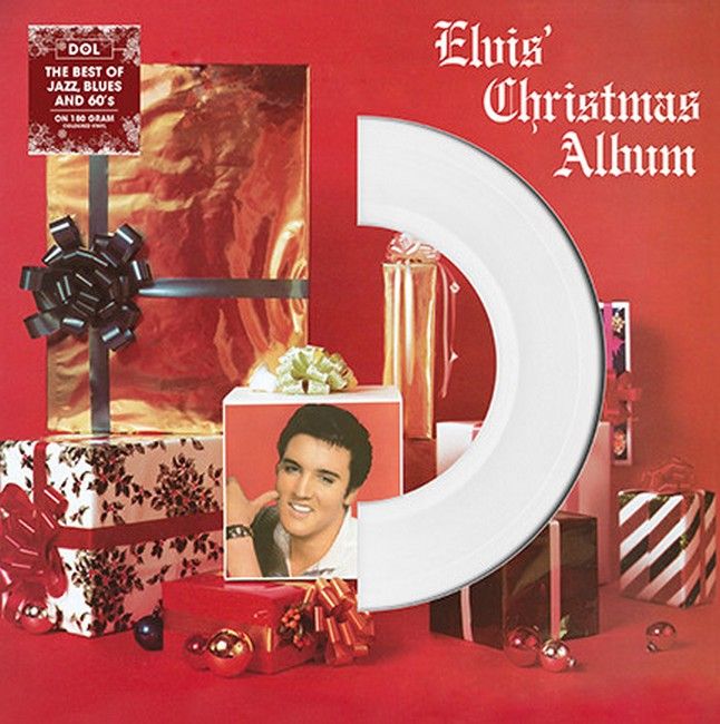 Elvis Presley – Elvis' Christmas Album (LP, Album, Reissue, Mono, 180g, White Vinyl)