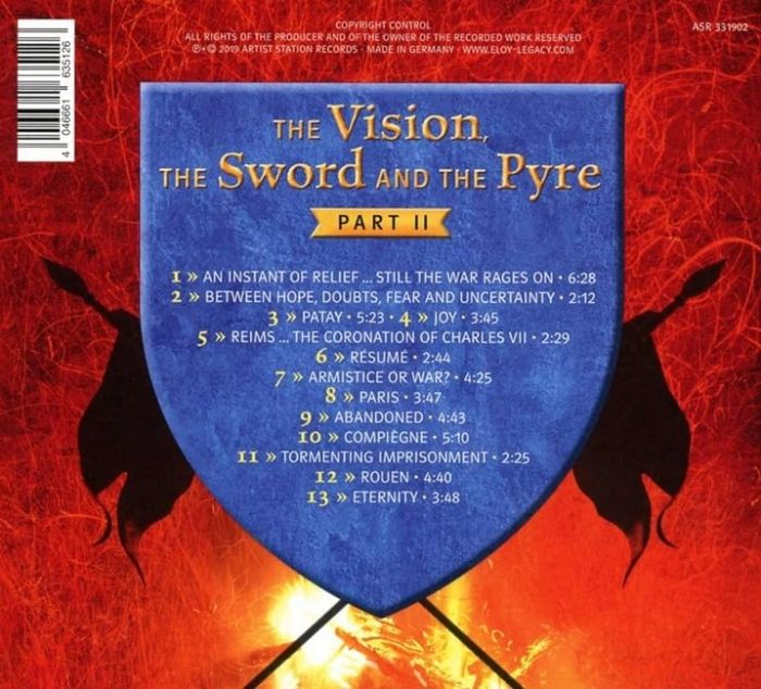 Eloy – The Vision, The Sword And The Pyre Part II (2LP, Album, Limited Edition, Stereo, Vinyl)