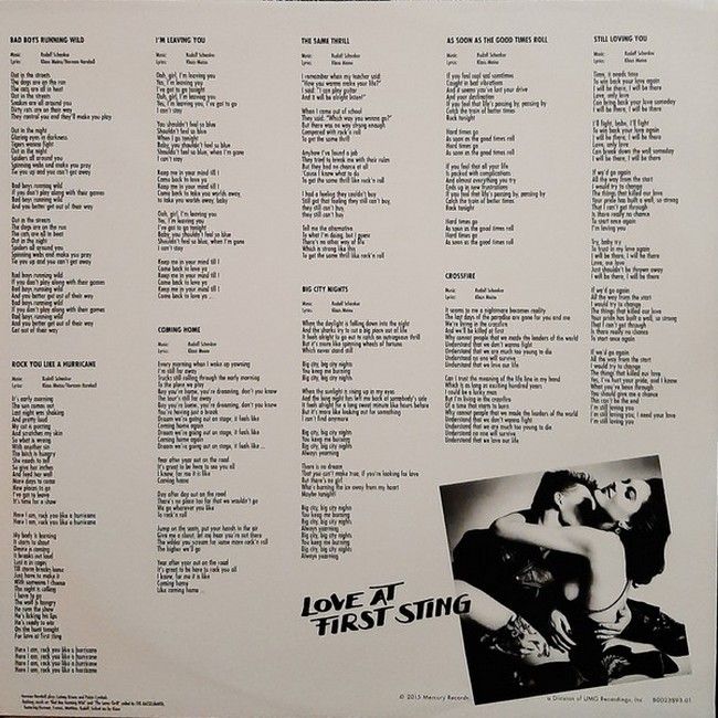 Scorpions - Love At First Sting (LP, Album, Reissue, Remastered, 180gm)