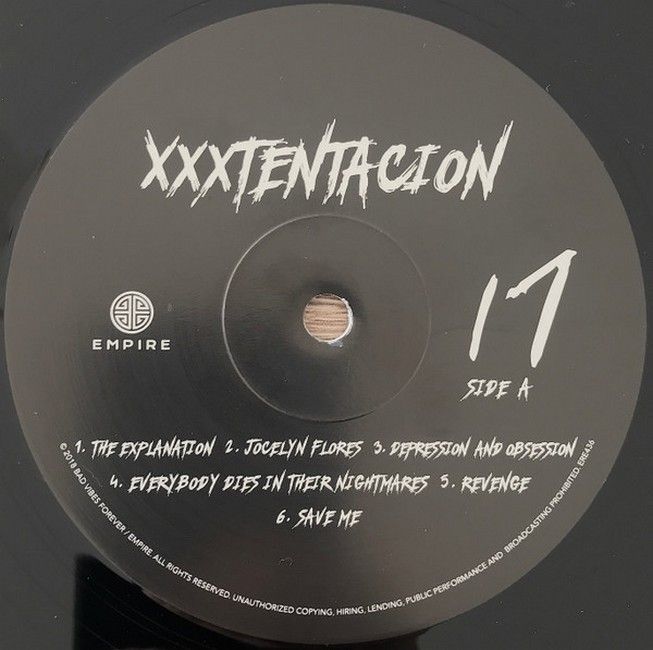 XXXTentacion – 17 (LP, Album, Stereo, Black & White Smash)